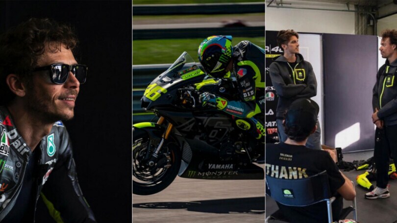 MotoGP: Valentino Rossi non dimentica l'amore per le due ruote