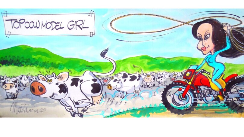 Io Guido da Sola: Shelina Moreda, top model e top rider