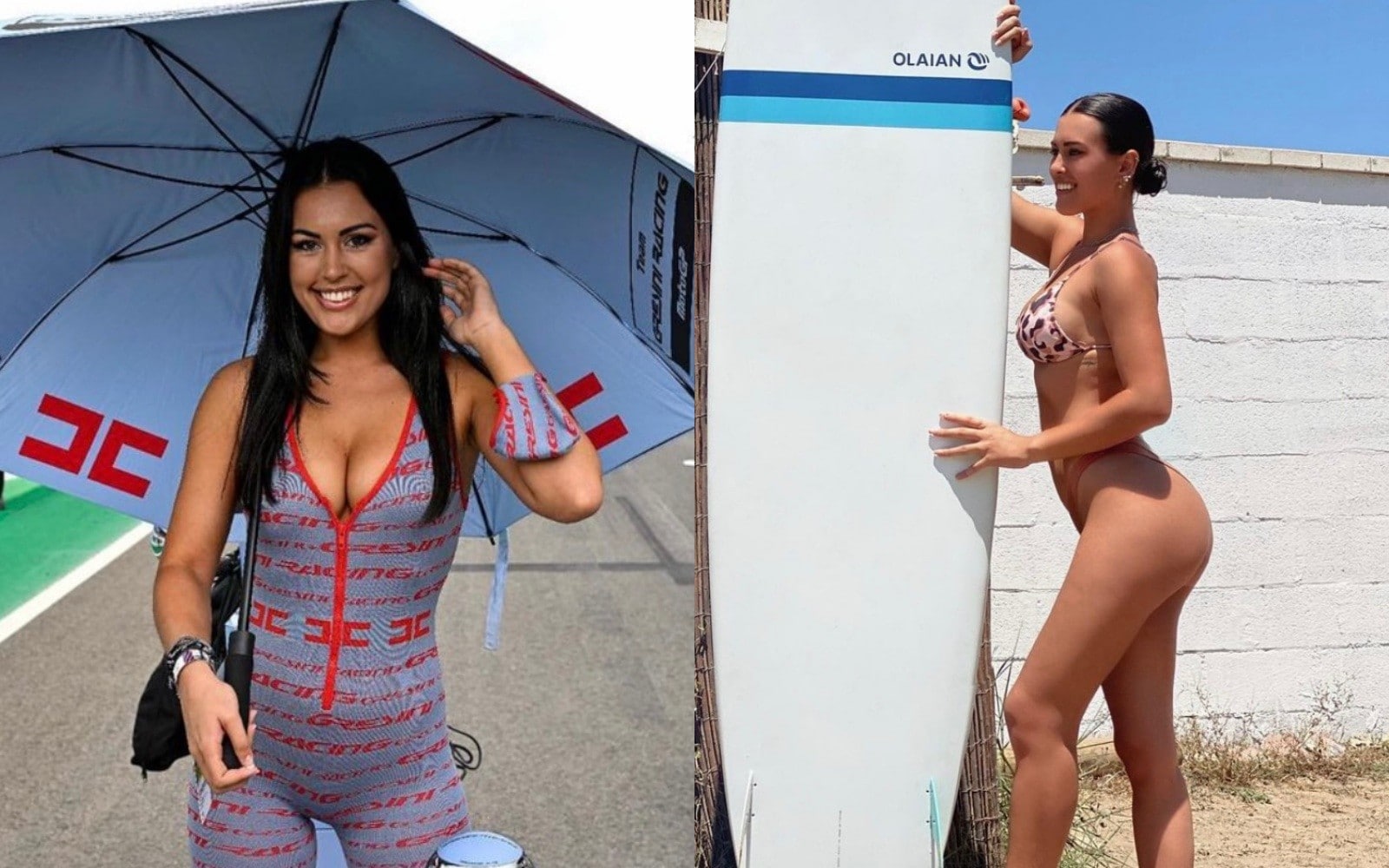 MotoGP: Jasmine, la bellissima grid girl del team Gresini a Portimao