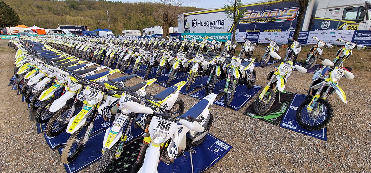 Trofeo Enduro Husqvarna, tra pioggia fango e gloria a Città di Castello