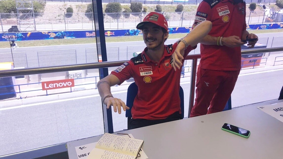 MotoGP, Bagnaia: “My movement is limited, I’ll have to manage that”