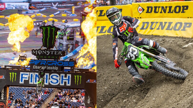 AMA Supercross, Foxborough: green power con Anderson e Forkner