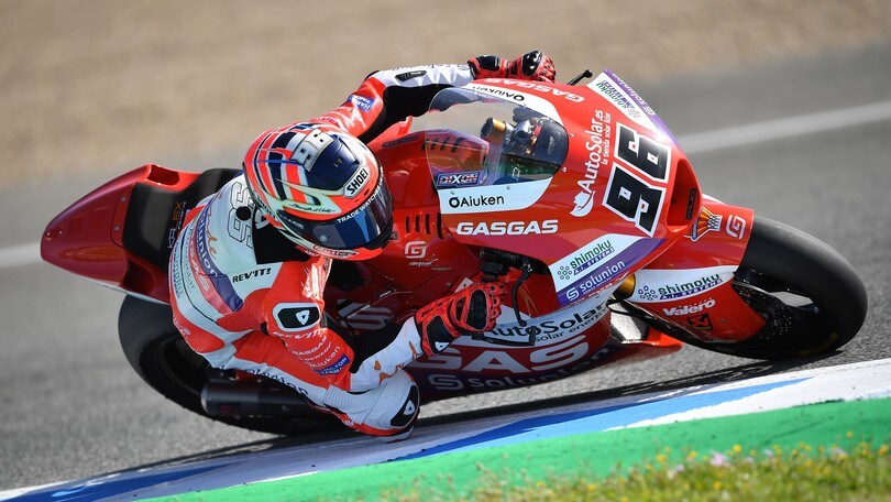 Moto2, GP Spagna: Jake Dixon il più veloce nelle FP1, Vietti 8°