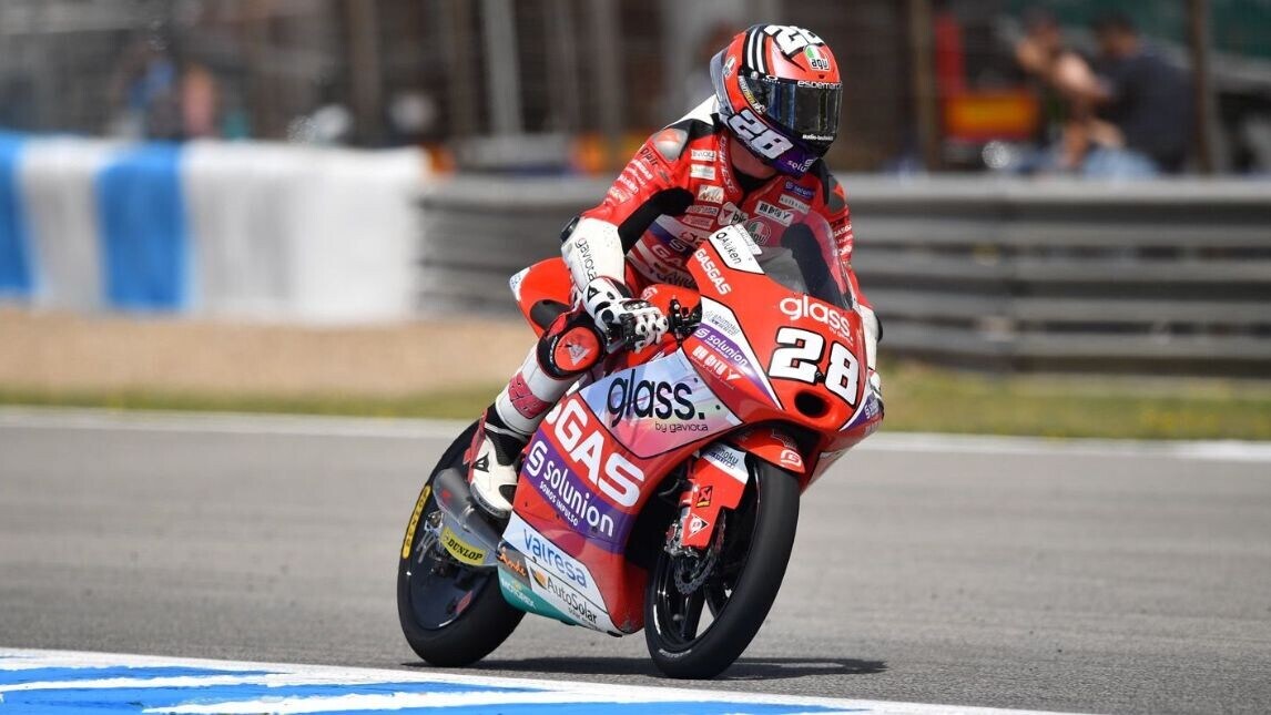 Moto3 Jerez: Guevara imprendibile nelle FP2, decimo Migno