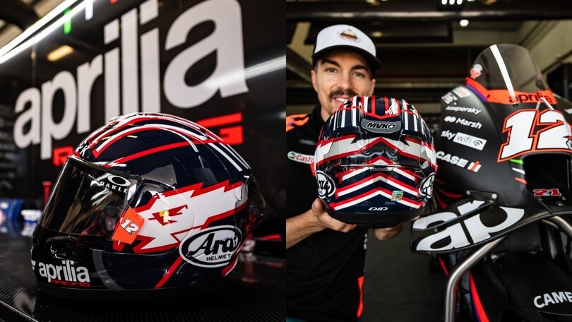 Top Gun Vinales: ecco il casco speciale per Jerez