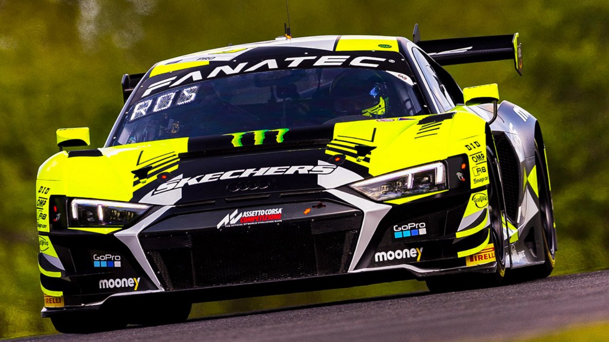 GTWC Europe: primi punti per Valentino Rossi, 8° a Brands Hatch