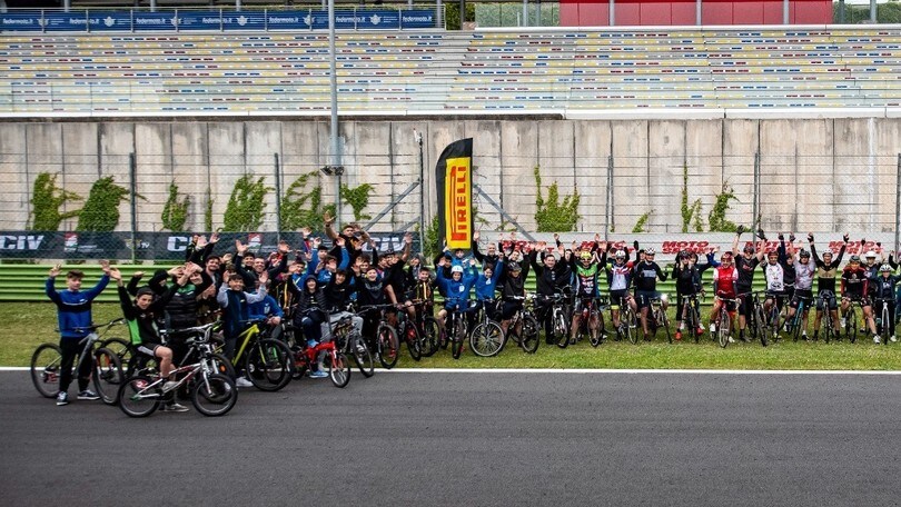 Motosprint, CIV e biciclette: la Vallelunga Bike Experience