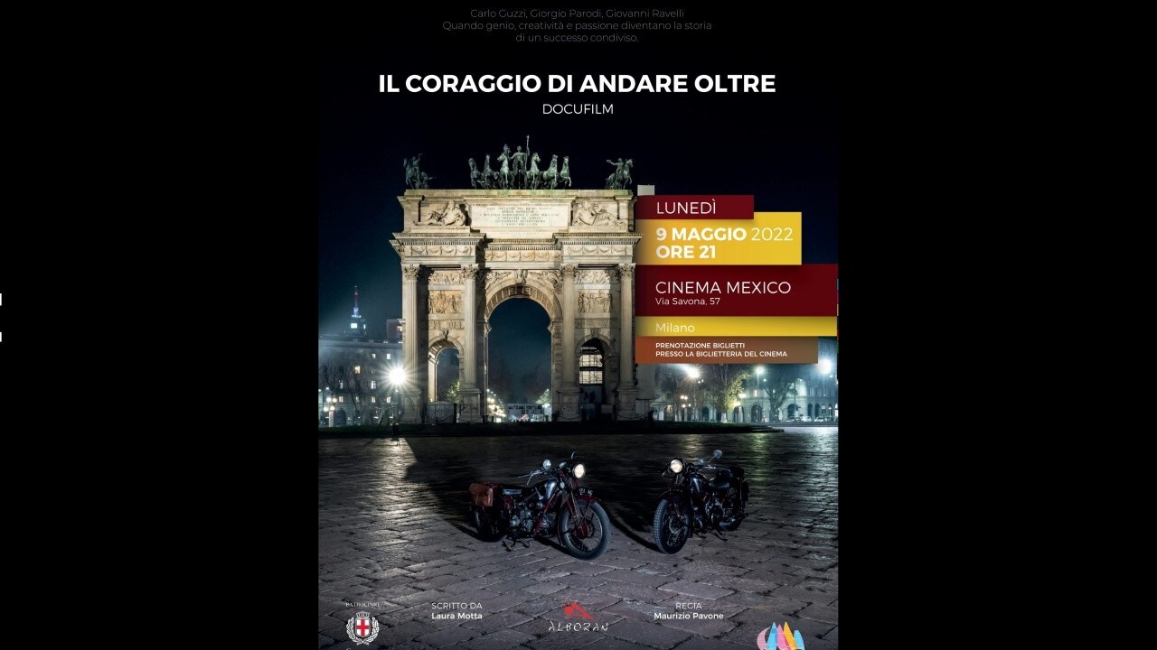 Il Coraggio di andare oltre: il docufilm del Centenario Moto Guzzi