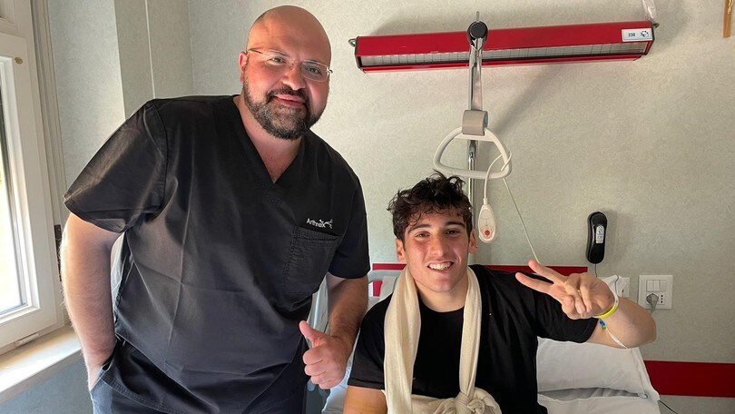 SSP: operazione al braccio riuscita per Leonardo Taccini