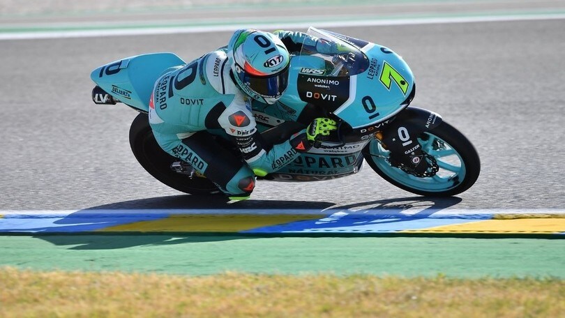 Moto3 Le Mans: doppietta Leopard con Foggia in testa, Migno terzo