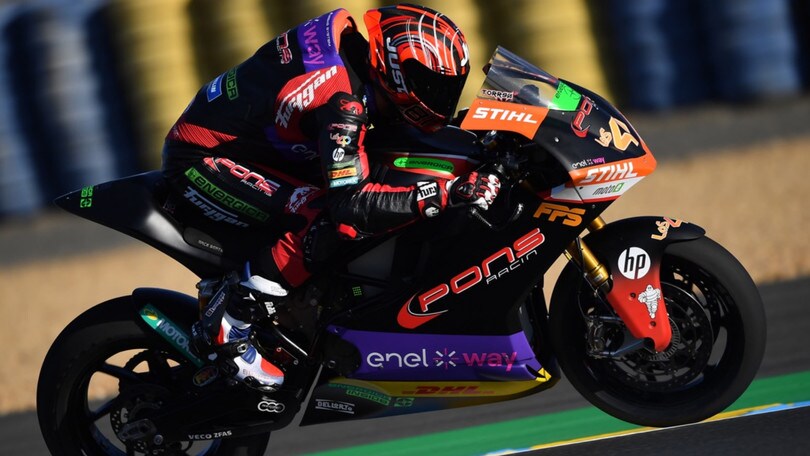 MotoE: Jordi Torres è il più veloce al termine delle FP2