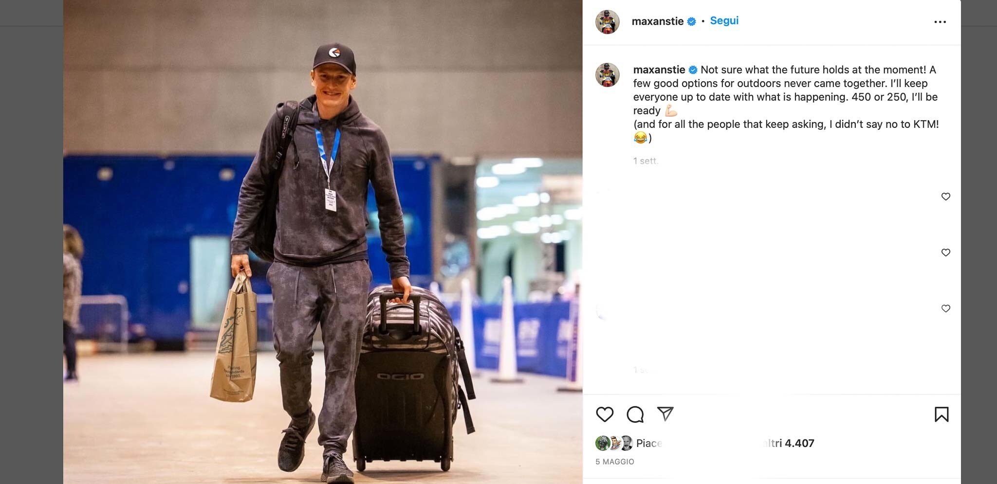 Max Anstie: “Non ho detto di no a KTM!” Torna Herlings?