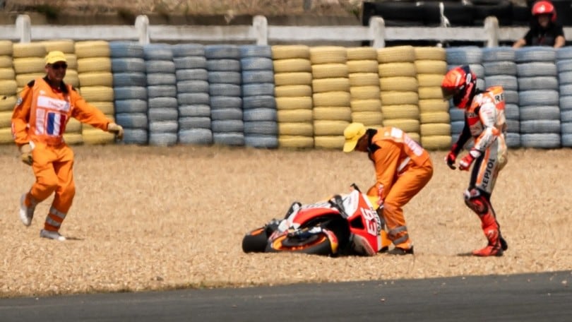 MotoGP Francia, Marc Marquez: “Il podio sarebbe un regalo”