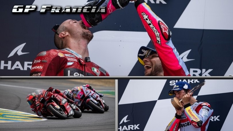 MotoGP: Bastianini al top in Francia, Bagnaia sciupa la tripletta Ducati