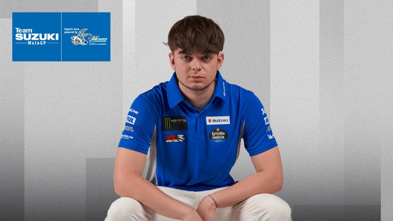 MotoGP eSport: colpo Suzuki, preso Andrea Saveri