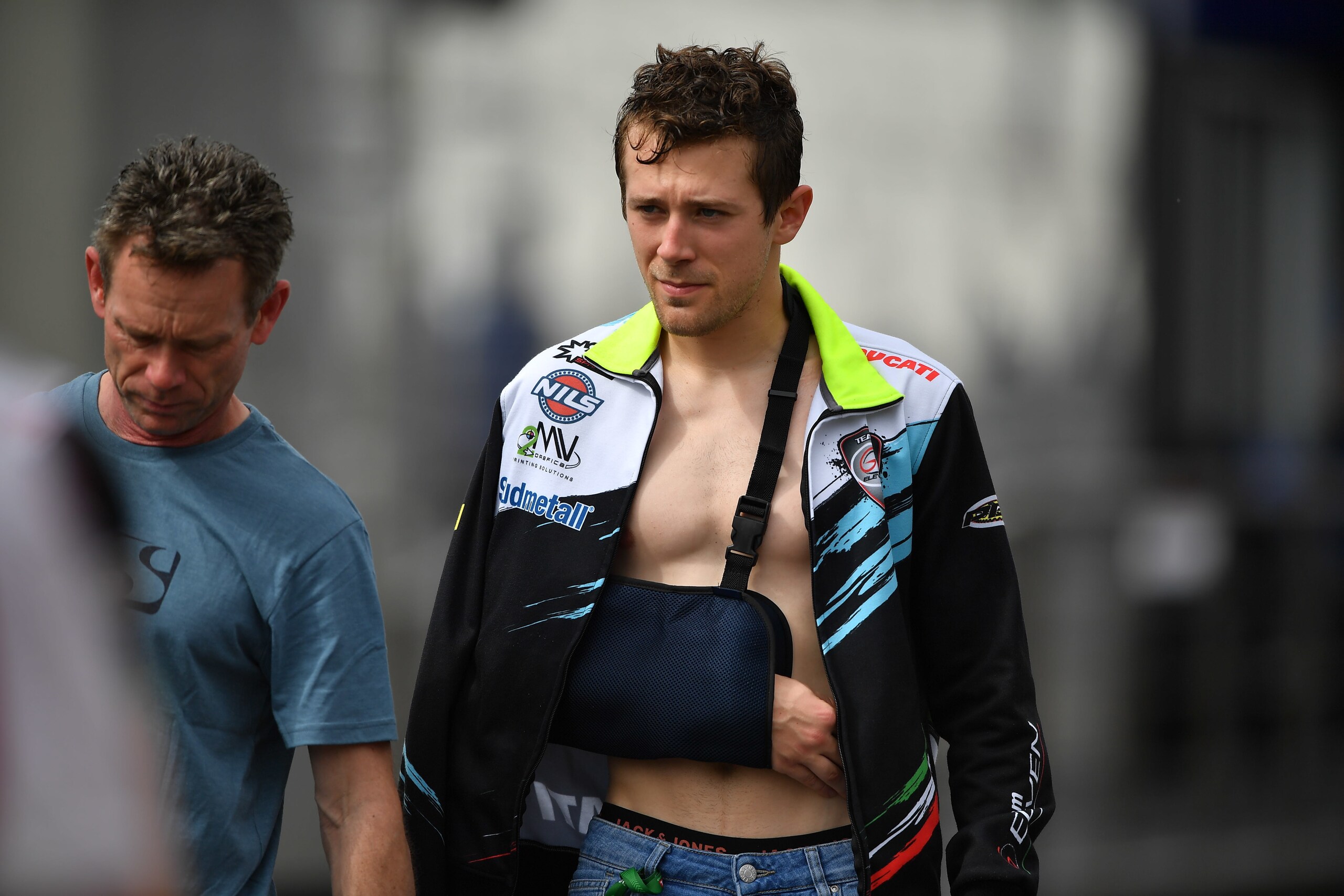 SBK Estoril: Oettl alza bandiera  bianca, weekend già finito