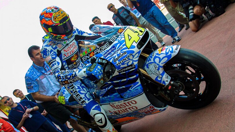 MotoGP: Valentino Rossi, tutti i caschi del Re del Mugello