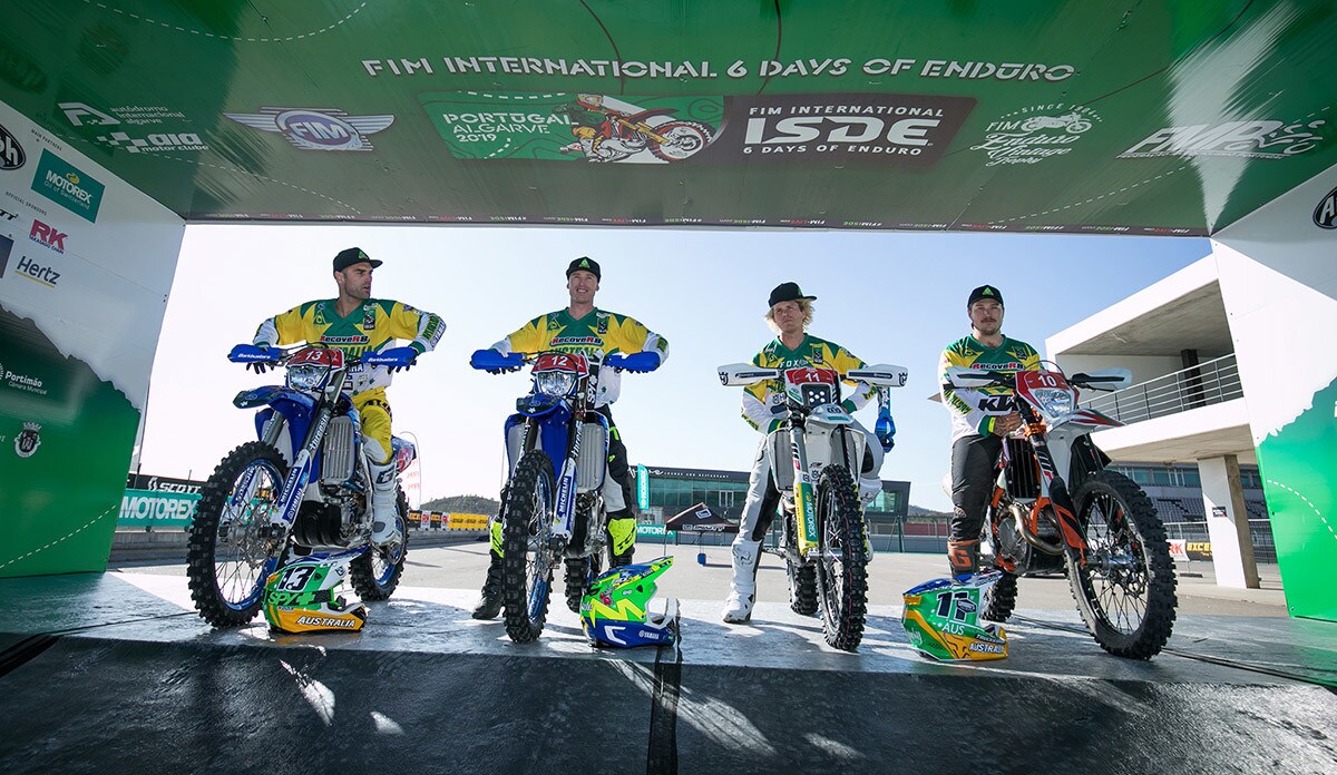 Sei Giorni Enduro 2022, torna l'Australia: i team del Trofeo Mondiale, Junior e Women