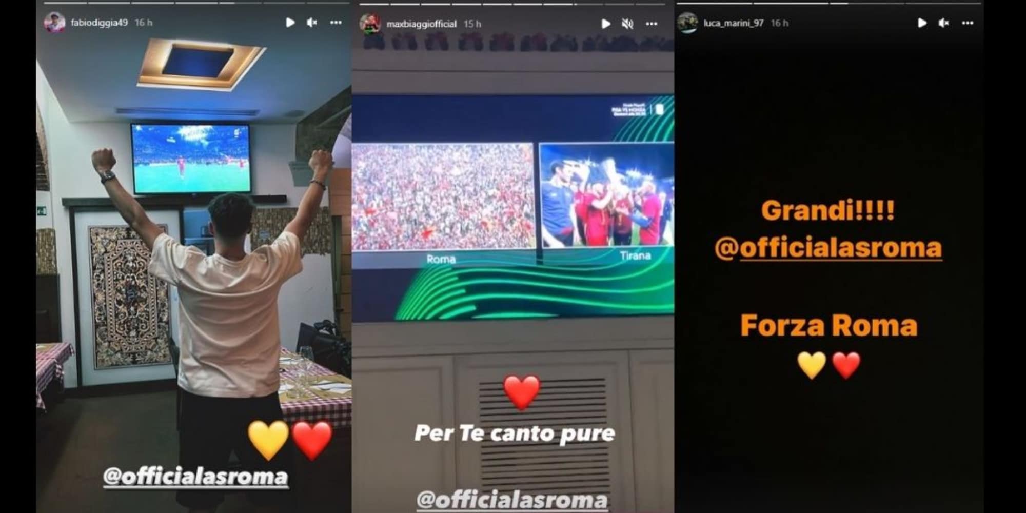 Conference League, trionfo Roma: è festa per i piloti della MotoGP