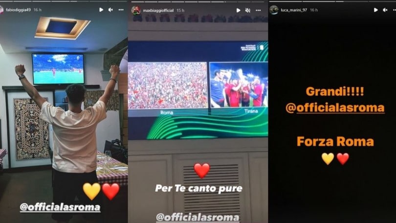 Conference League, trionfo Roma: è festa per i piloti della MotoGP