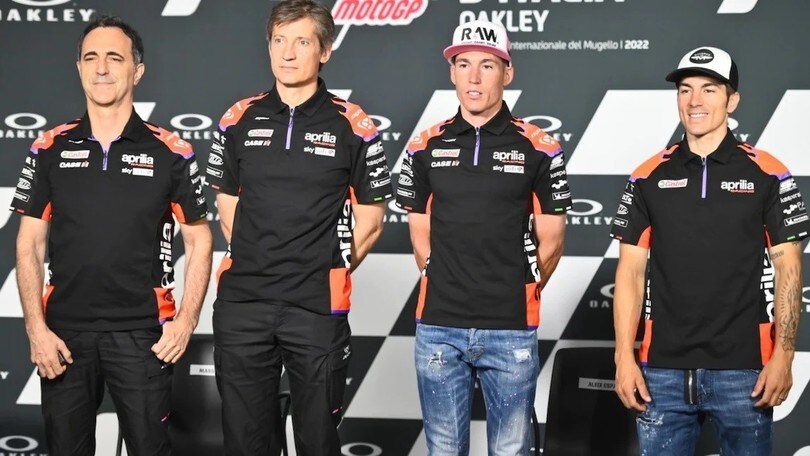 Italian GP, Aprilia renews with Espargaró and Viñales for another two years