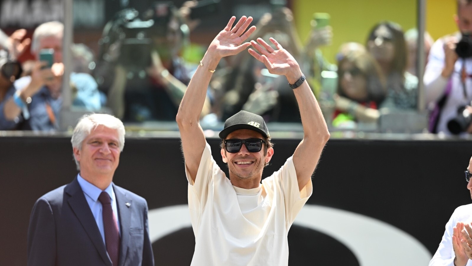 Valentino Rossi: le foto della cerimonia del ritiro del 46