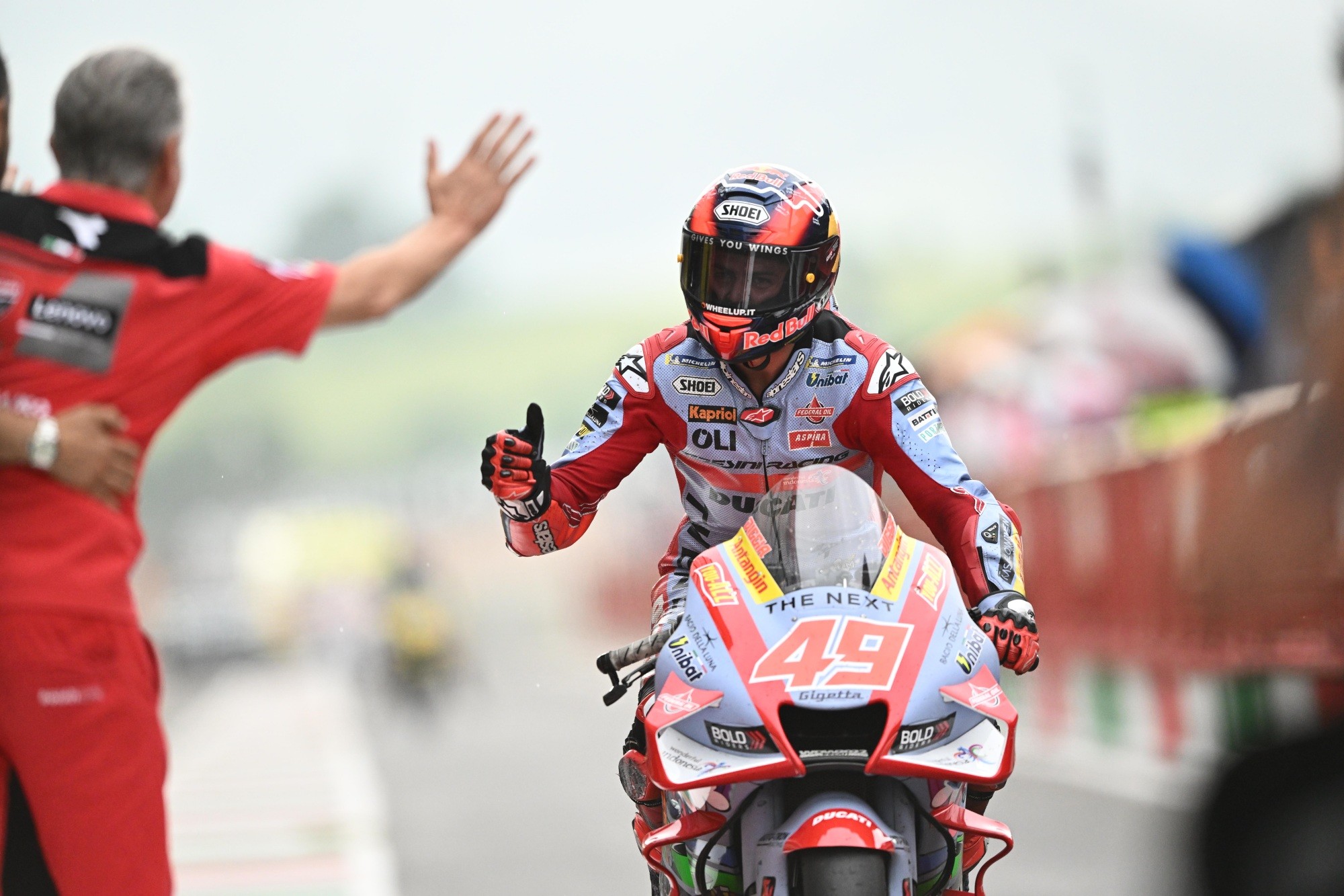 MotoGP Mugello, Italia da favola: Pole per Di Giannantonio e prima fila tricolore