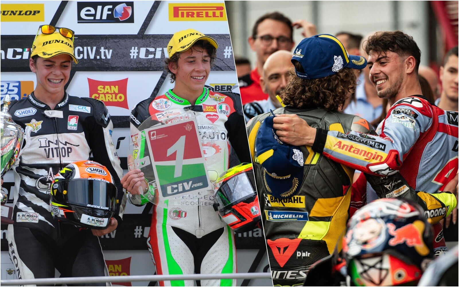 Dal CIV alla prima fila in MotoGP: Bez e Diggia nel segno del Mugello