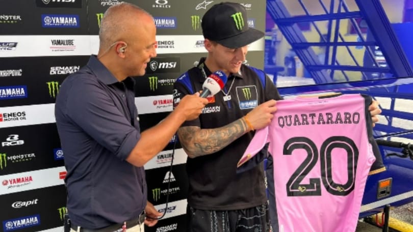MotoGP, Fabio Quartararo spinge il Palermo: “Forza, andiamo in Serie B”