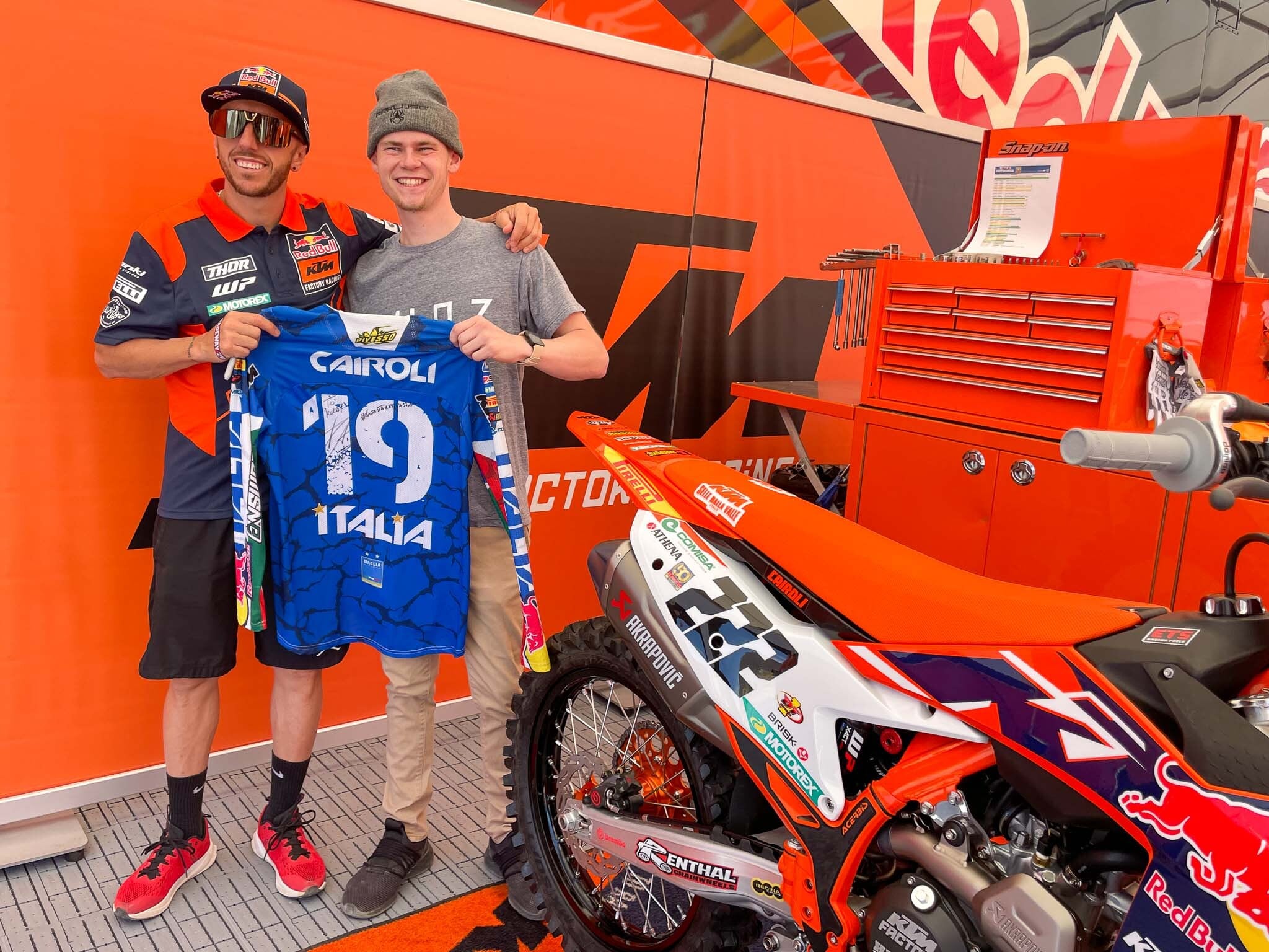Pro Motocross: il primo giorno di Cairoli al National