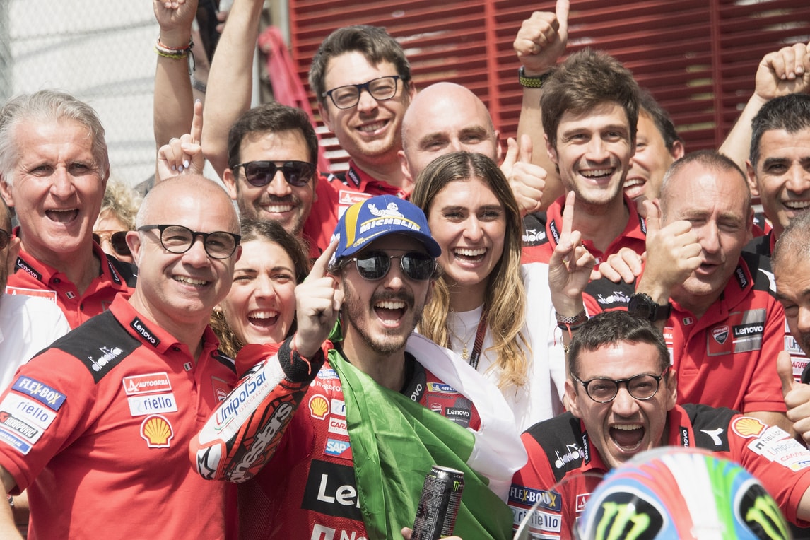 Mugello da record stagionale in tv: la vittoria di Bagnaia fa il boom