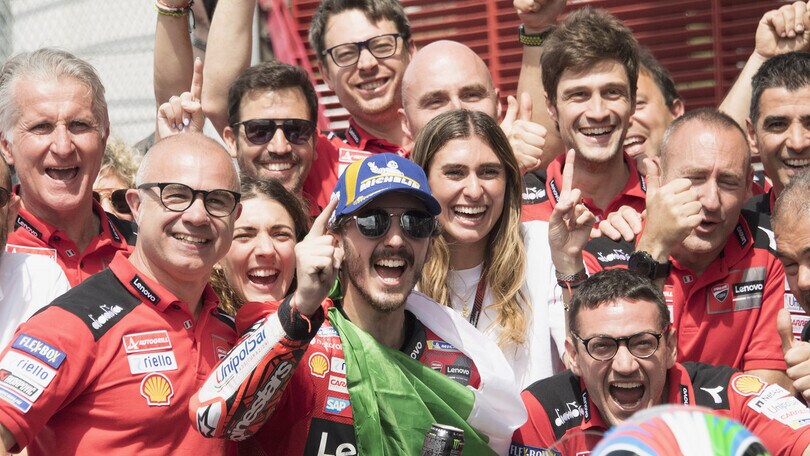 Mugello da record stagionale in tv: la vittoria di Bagnaia fa il boom