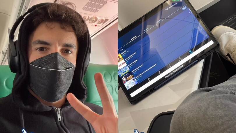 MotoGP: Marc Marquez in viaggio verso gli Stati Uniti