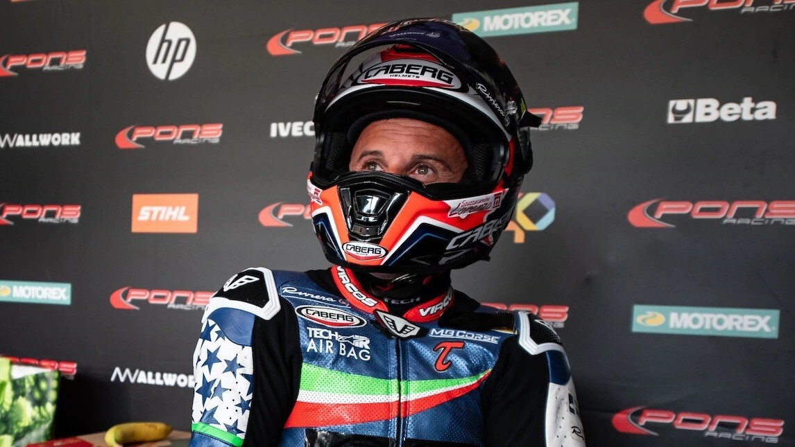 Roccoli: “MotoE? I got the call Thursday and didn’t know what to expect in FP1”