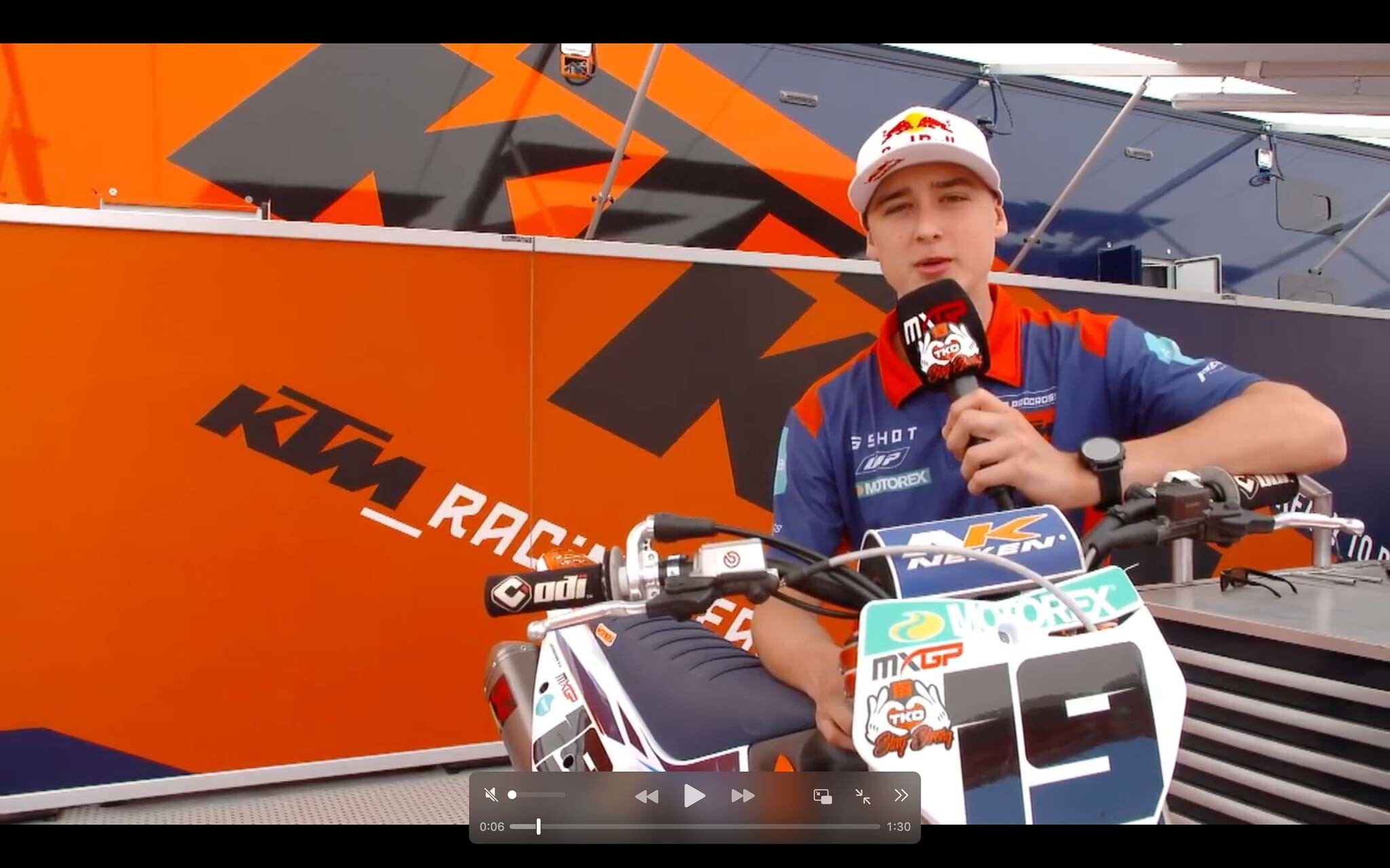 MXGP: il messaggio del paddock per Olsen