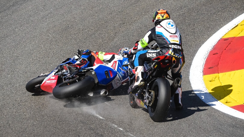 24h di Spa, la sequenza della caduta di Gino Rea nelle prime qualifiche