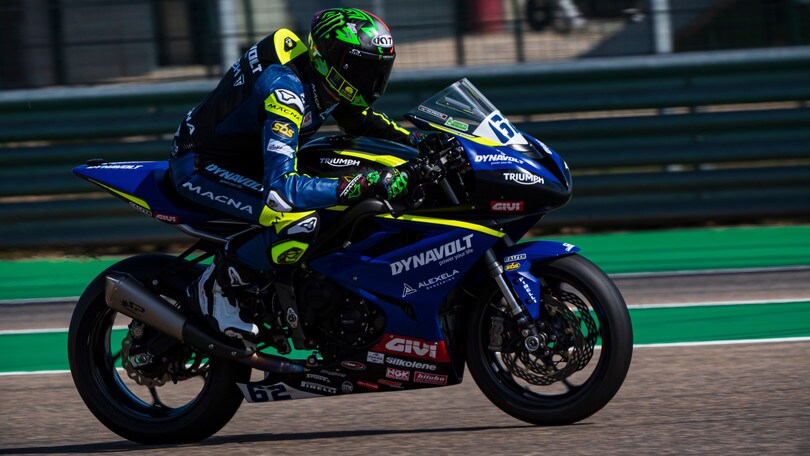 SSP600: Stefano Manzi domina le FP1 a Misano