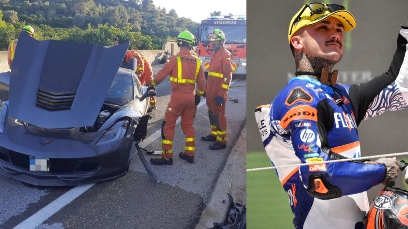 Moto2, Aron Canet involved in an accident: details as to his condition