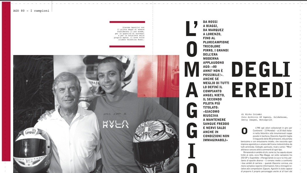 Ago Day: l'omaggio degli eredi