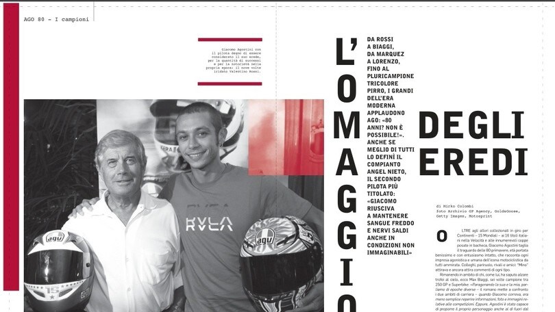 Ago Day: l'omaggio degli eredi