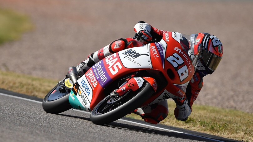 Moto3 Germania, Guevara si impone nelle fp3. Foggia ottavo