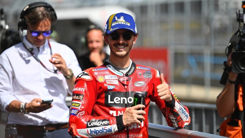 MotoGP Bagnaia: "Ora che vado forte il Sachsenring sembra un'altra pista"