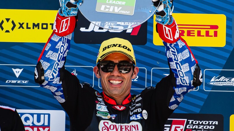 CIV Mugello, Michele Pirro: "Le vittorie? Nessuno mi regala niente"