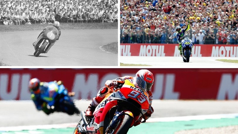 MotoGP Olanda, Rossi e Agostini: i "professori" dell'università di Assen