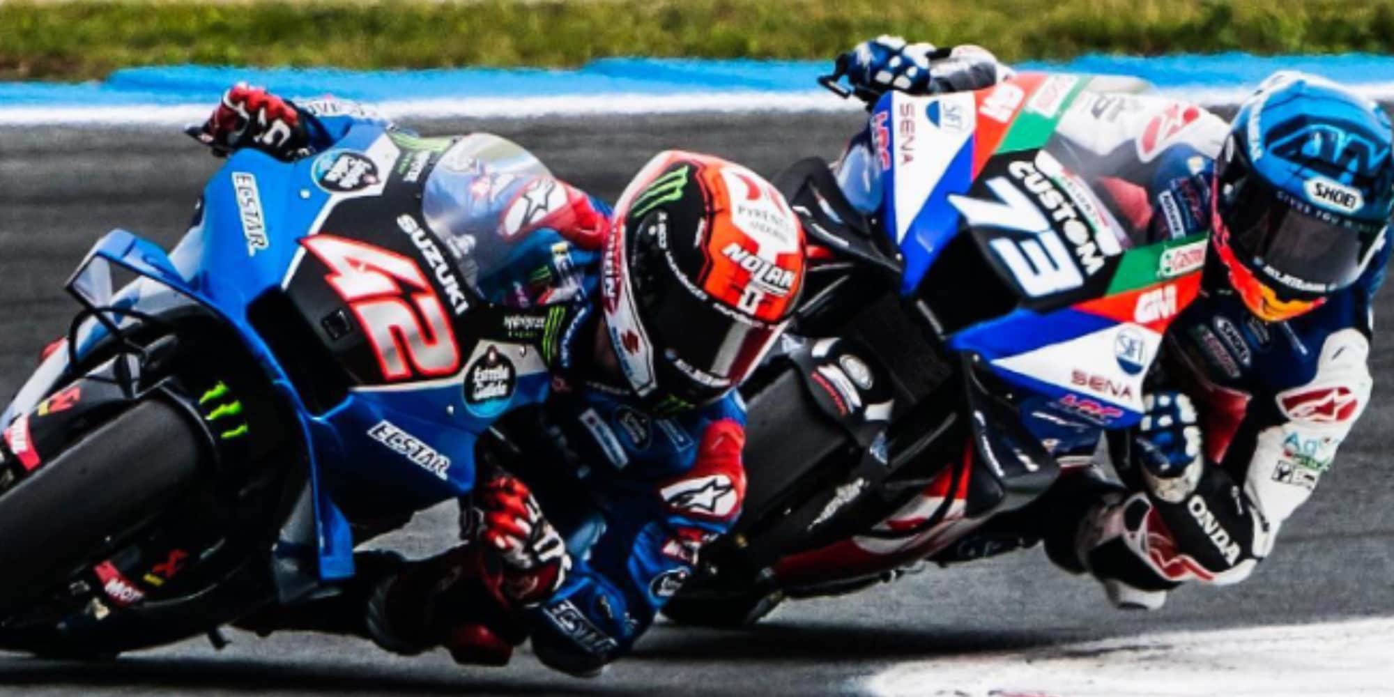 MotoGP, Marquez punzecchia Rins: “C’è sempre una Honda nelle tue foto”