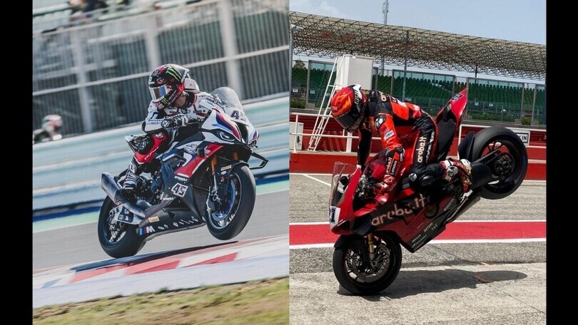 Gli allenamenti dei piloti SBK in attesa di Donington