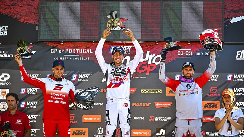 Andrea Verona passa al comando della EnduroGP nel Gran Premio 2 del Portogallo