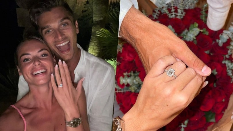 Luca Marini è pronto per il grande passo: a Ibiza la proposta alla fidanzata