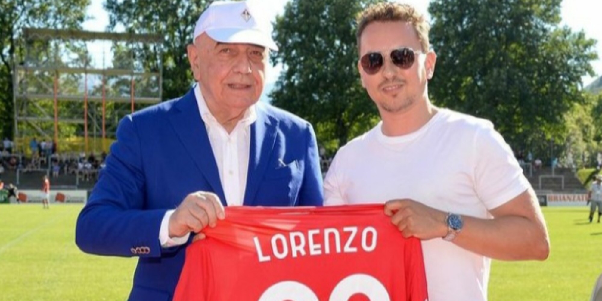 MotoGP, Lorenzo a bordocampo nell'amichevole Monza-Bellinzona