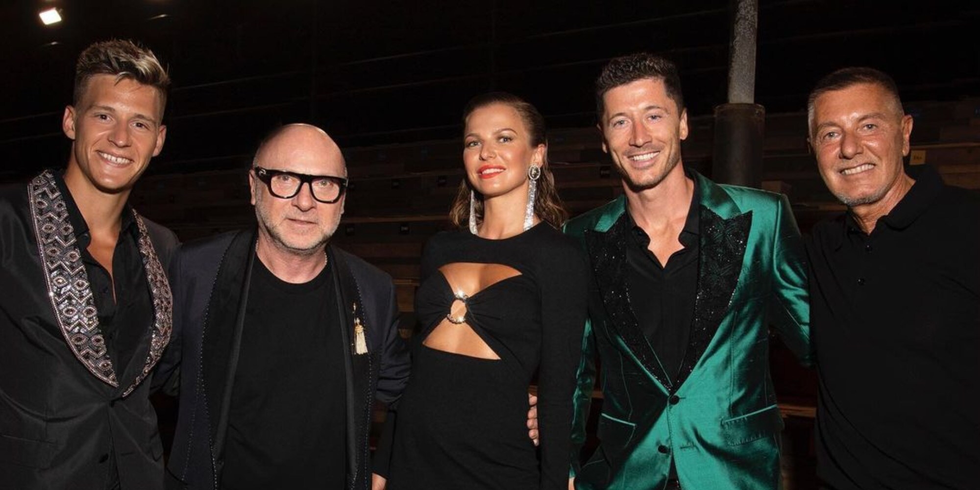 Quartararo e Lewandowski in Sicilia per una sfilata Dolce e Gabbana